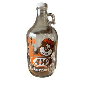 A&W 2013 root-beer glass bottle jug